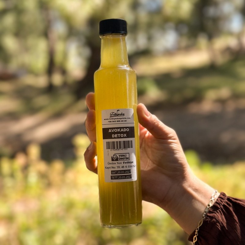 Avokado Detox 250 ml – Doğal, Serinletici ve Besleyici İçecek