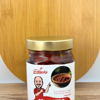 Kuruto – Kuru Domatesli Zeytinyağlı Karışım 400 gr | Gurme Meze & Doğal Lezzet