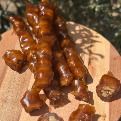 Cevizli Üzüm Pekmezli Sucuk – Doğal Enerji ve Tatlı Atıştırmalık