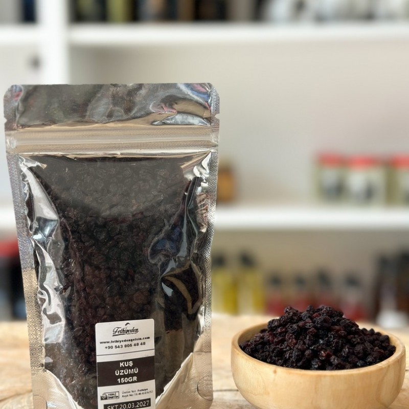 Kuş Üzümü 150 Gr – Doğal, Katkısız ve Tatlı Tariflerin Vazgeçilmezi