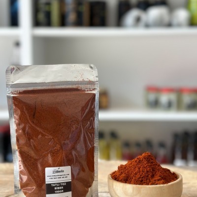 Kırmızı Toz Biber (Tatlı) 100 Gr – Doğal, Katkısız ve Aromatik Baharat