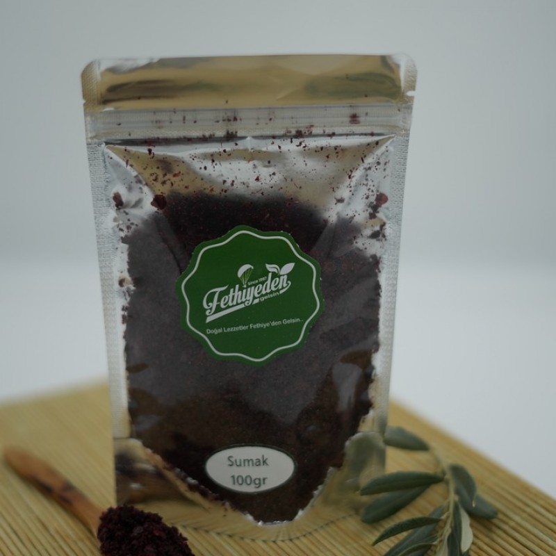 Doğal Sumak 100 Gr – Katkısız, Ekşi ve Aromatik Baharat