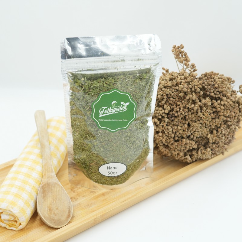 Doğal Kuru Nane 50 Gr – Katkısız ve Aromatik Baharat