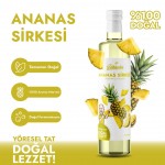 Doğal Ananas Sirkesi 500 ml – Fermente, Katkısız ve Tropik Destek