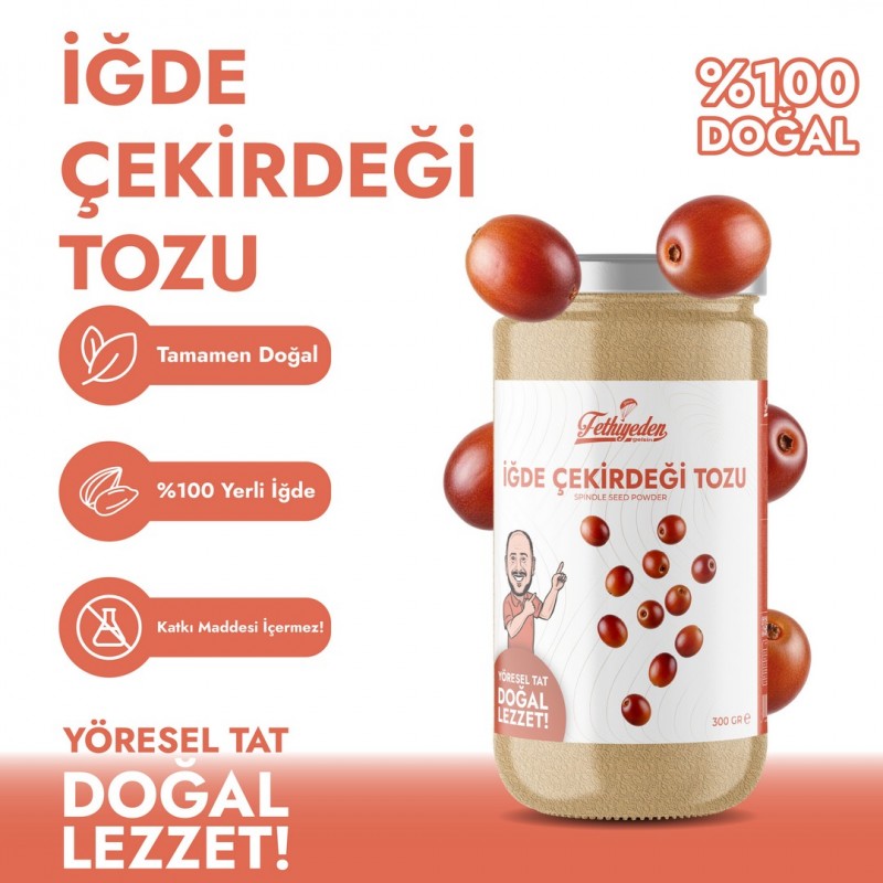 İğde Çekirdeği Unu 150 gr – Özenle Öğütülmüş, Katkısız Toz Form