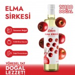 Organik Elma Sirkesi 500 ml – Doğal Fermantasyonla Katkısız Üretim