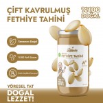 Çift Kavrulmuş Tahin 650 Gr – Doğal, Katkısız ve Geleneksel Fethiye Üretimi